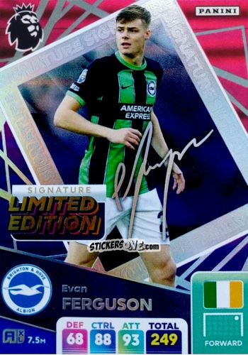 Sticker Evan Ferguson - English Premier League 2024-2025. Adrenalyn XL
 n. LEPS-EF - Panini
