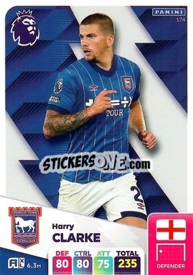 Sticker Harry Clarke - English Premier League 2024-2025. Adrenalyn XL
 n. 174 - Panini