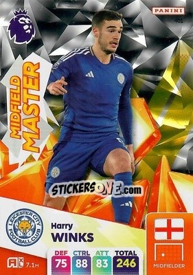 Sticker Harry Winks - English Premier League 2024-2025. Adrenalyn XL
 n. 401 - Panini