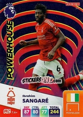 Sticker Ibrahim Sangaré - English Premier League 2024-2025. Adrenalyn XL
 n. 391 - Panini