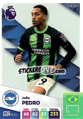 Sticker João Pedro - English Premier League 2024-2025. Adrenalyn XL
 n. 95 - Panini