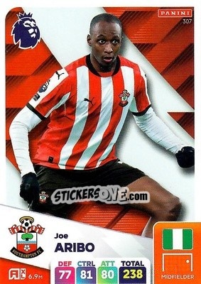 Sticker Joe Aribo - English Premier League 2024-2025. Adrenalyn XL
 n. 307 - Panini