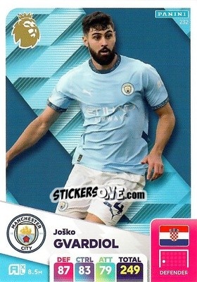Sticker Joško Gvardiol - English Premier League 2024-2025. Adrenalyn XL
 n. 232 - Panini