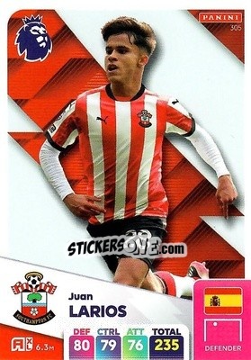 Sticker Juan Larios - English Premier League 2024-2025. Adrenalyn XL
 n. 305 - Panini