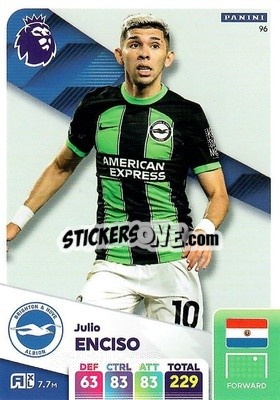 Sticker Julio Enciso - English Premier League 2024-2025. Adrenalyn XL
 n. 96 - Panini