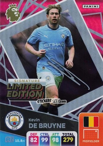 Sticker Kevin De Bruyne - English Premier League 2024-2025. Adrenalyn XL
 n. LEAS-KDB - Panini
