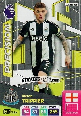 Sticker Kieran Trippier - English Premier League 2024-2025. Adrenalyn XL
 n. 425 - Panini