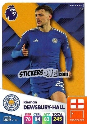 Sticker Kiernan Dewsbury-Hall - English Premier League 2024-2025. Adrenalyn XL
 n. 200 - Panini
