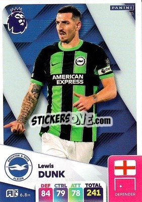 Sticker Lewis Dunk - English Premier League 2024-2025. Adrenalyn XL
 n. 85 - Panini
