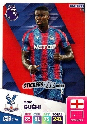 Sticker Marc Guéhi - English Premier League 2024-2025. Adrenalyn XL
 n. 121 - Panini