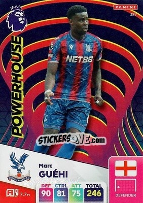 Sticker Marc Guéhi - English Premier League 2024-2025. Adrenalyn XL
 n. 389 - Panini