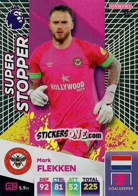 Sticker Mark Flekken - English Premier League 2024-2025. Adrenalyn XL
 n. 370 - Panini