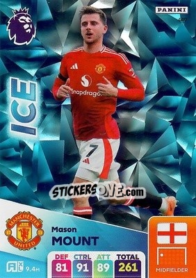 Sticker Mason Mount - English Premier League 2024-2025. Adrenalyn XL
 n. 449 - Panini