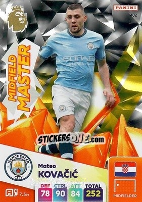 Sticker Mateo Kovacic - English Premier League 2024-2025. Adrenalyn XL
 n. 402 - Panini