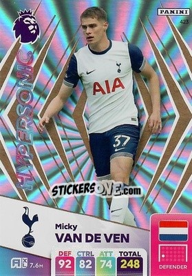 Sticker Micky van de Ven - English Premier League 2024-2025. Adrenalyn XL
 n. 423 - Panini