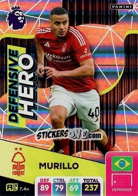 Sticker Murillo - English Premier League 2024-2025. Adrenalyn XL
 n. 386 - Panini