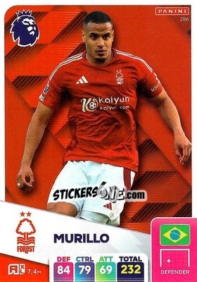 Sticker Murillo - English Premier League 2024-2025. Adrenalyn XL
 n. 286 - Panini