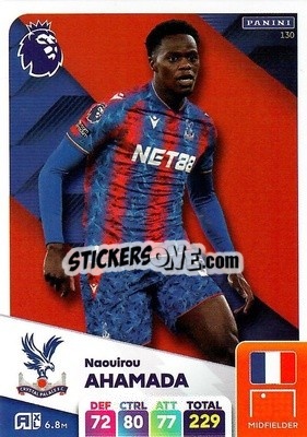 Sticker Naouirou Ahamada - English Premier League 2024-2025. Adrenalyn XL
 n. 130 - Panini