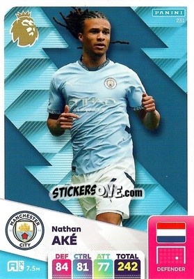 Sticker Nathan Ake - English Premier League 2024-2025. Adrenalyn XL
 n. 231 - Panini