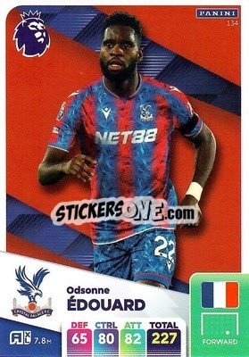 Sticker Odsonne Édouard - English Premier League 2024-2025. Adrenalyn XL
 n. 134 - Panini