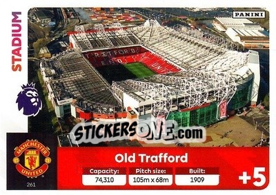 Sticker Old Trafford - English Premier League 2024-2025. Adrenalyn XL
 n. 261 - Panini