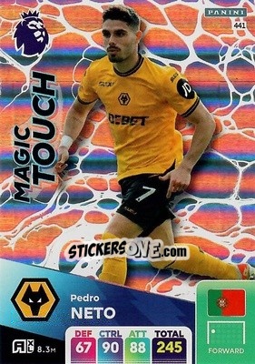 Sticker Pedro Neto - English Premier League 2024-2025. Adrenalyn XL
 n. 441 - Panini