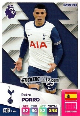 Sticker Pedro Porro - English Premier League 2024-2025. Adrenalyn XL
 n. 321 - Panini