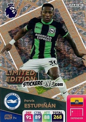Sticker Pervis Estupinan - English Premier League 2024-2025. Adrenalyn XL
 n. LE-PE - Panini