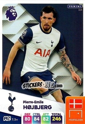 Sticker Pierre-Emile Højbjerg - English Premier League 2024-2025. Adrenalyn XL
 n. 324 - Panini