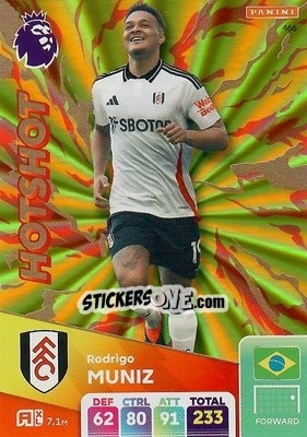 Sticker Rodrigo Muniz - English Premier League 2024-2025. Adrenalyn XL
 n. 466 - Panini