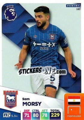 Sticker Sam Morsy - English Premier League 2024-2025. Adrenalyn XL
 n. 180 - Panini