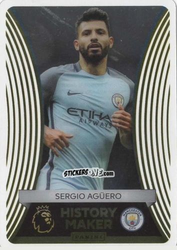 Sticker Sergio Agüero - English Premier League 2024-2025. Adrenalyn XL
 n. HSLEAS-SA - Panini