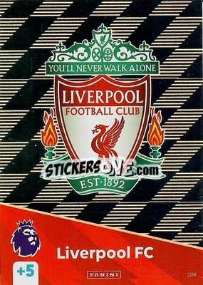 Sticker Team Badge - English Premier League 2024-2025. Adrenalyn XL
 n. 208 - Panini