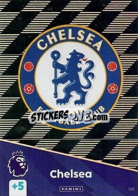 Sticker Team Badge - English Premier League 2024-2025. Adrenalyn XL
 n. 100 - Panini