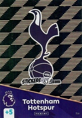 Sticker Team Badge - English Premier League 2024-2025. Adrenalyn XL
 n. 316 - Panini