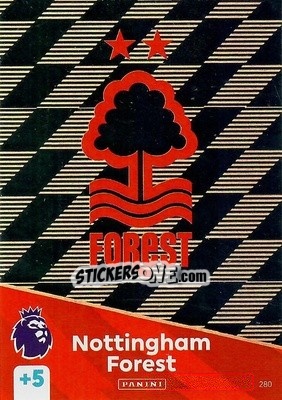 Sticker Team Badge - English Premier League 2024-2025. Adrenalyn XL
 n. 280 - Panini