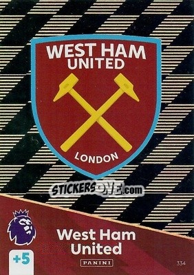 Sticker Team Badge - English Premier League 2024-2025. Adrenalyn XL
 n. 334 - Panini