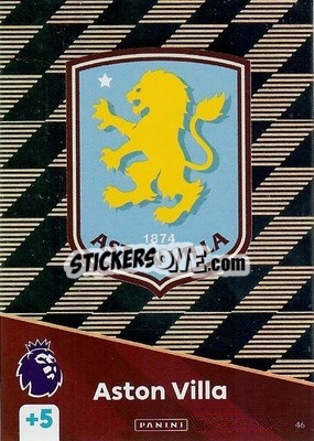Sticker Team Badge - English Premier League 2024-2025. Adrenalyn XL
 n. 46 - Panini
