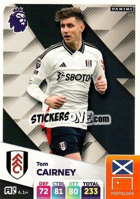 Sticker Tom Cairney - English Premier League 2024-2025. Adrenalyn XL
 n. 163 - Panini