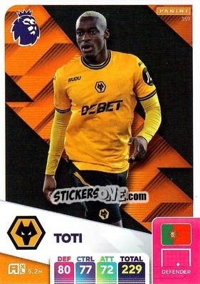 Sticker Toti Gomes - English Premier League 2024-2025. Adrenalyn XL
 n. 359 - Panini