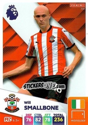 Cromo Will Smallbone - English Premier League 2024-2025. Adrenalyn XL
 n. 308 - Panini