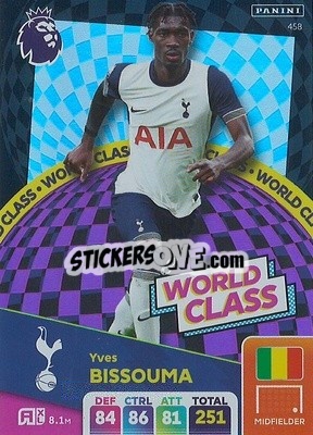 Sticker Yves Bissouma - English Premier League 2024-2025. Adrenalyn XL
 n. 458 - Panini