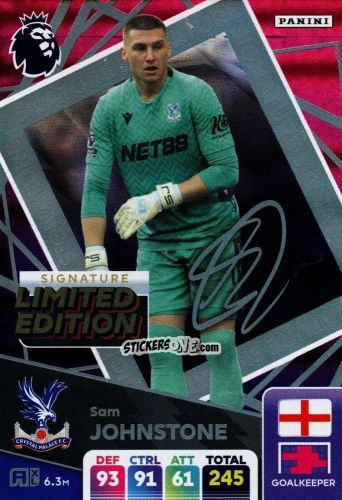 Sticker Sam Johnstone - English Premier League 2024-2025. Adrenalyn XL
 n. LEPS-SJ - Panini