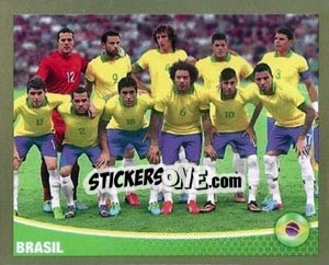 Sticker Equipo-Brasil - Copa Mundial Brasil 2014 n. 13 - Navarrete