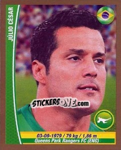 Figurina Julio Cesar - Copa Mundial Brasil 2014 - Navarrete