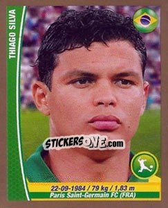 Sticker Thiago Silva - Copa Mundial Brasil 2014 n. 17 - Navarrete