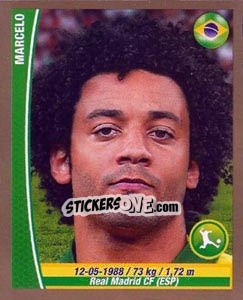 Sticker Marcelo - Copa Mundial Brasil 2014 n. 20 - Navarrete