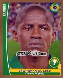 Figurina Ramires - Copa Mundial Brasil 2014 - Navarrete