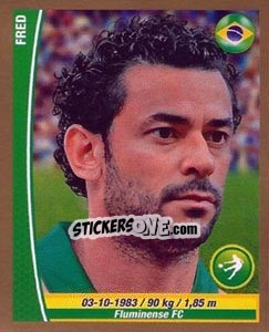 Sticker Fred - Copa Mundial Brasil 2014 n. 26 - Navarrete