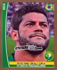 Sticker Hulk - Copa Mundial Brasil 2014 - Navarrete